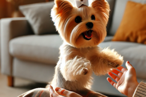 How to Stop a Yorkshire Terrier from Jumping on People